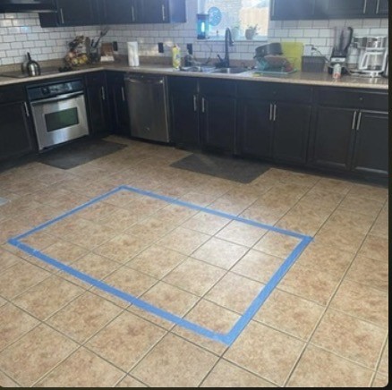 Kitchen refresh — Before — Michael Douglas Make Ready