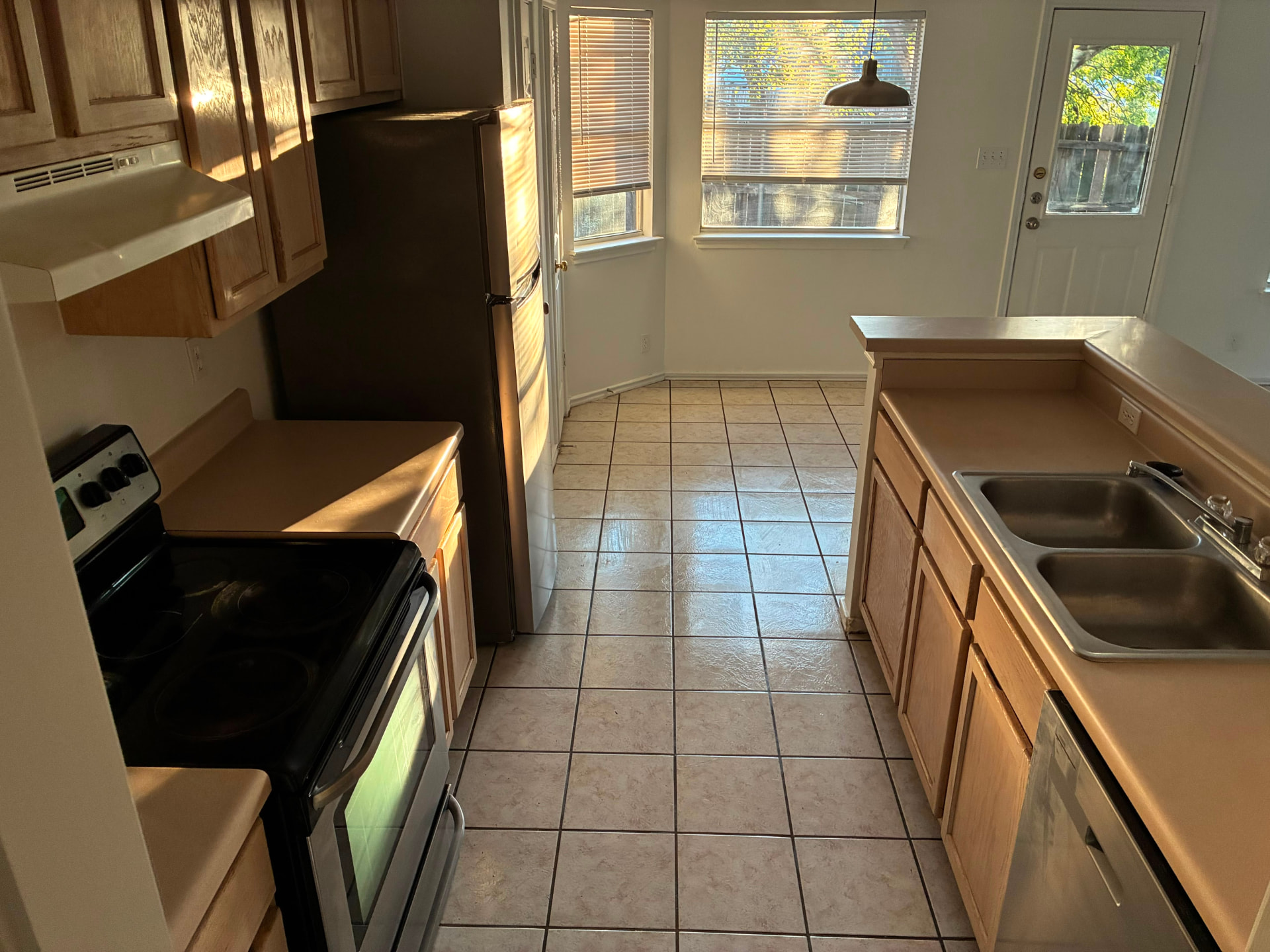 Kitchen make ready clean and repaint after — Michael Douglas Make Ready