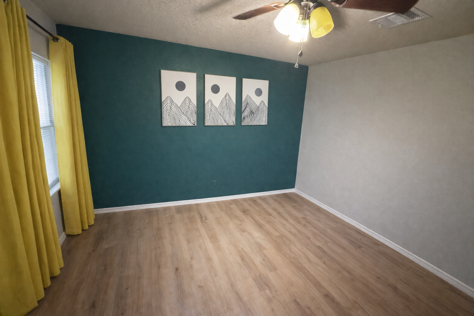 Accent wall repaint — bedroom — Michael Douglas Make Ready